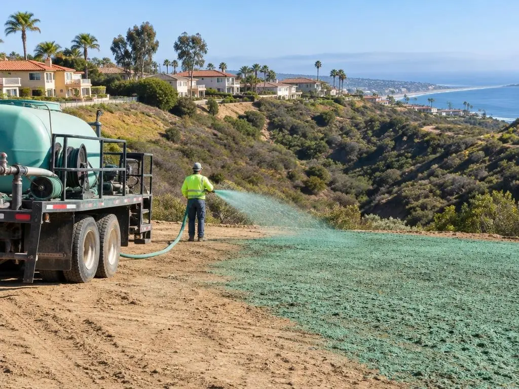 Commercial & Development Hydroseeding in San Diego, CA